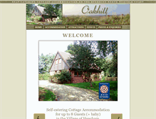 Tablet Screenshot of oakhillnorfolk.co.uk